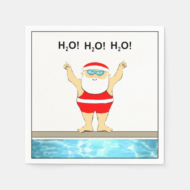 Servilleta De Papel Navidades Fiesta Napkins (Anverso)