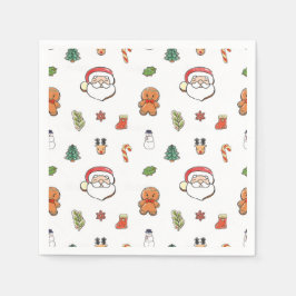 Servilleta De Papel Navidades galletas