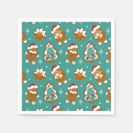 Servilleta De Papel Navidades Gingerbread Cookies