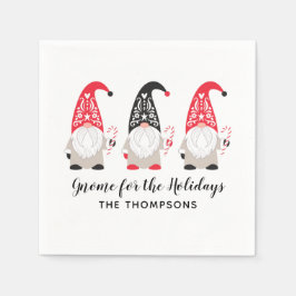 Servilleta De Papel Navidades Gnome Holiday