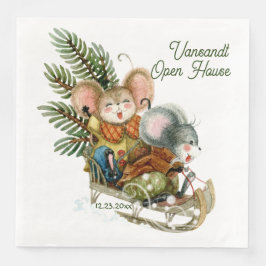 Servilleta De Papel Navidades graciosos, Fiesta del Personalizado de i