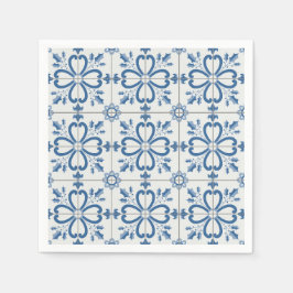 Servilleta De Papel Navidades hojas y pétalos de flores