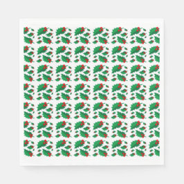 Servilleta De Papel Navidades Holly