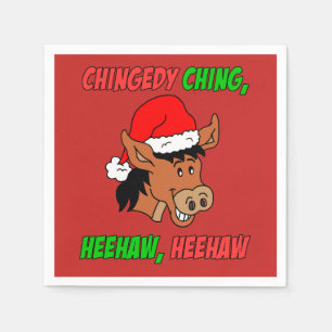 Servilleta De Papel Navidades italianos festividades en burro