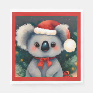 Servilleta De Papel Navidades Koala 1