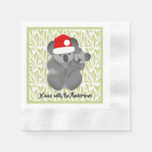 Servilleta De Papel Navidades Koala y Joey