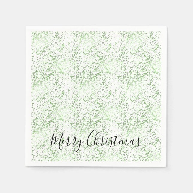 Servilleta De Papel Navidades Mint Confetti Dots (Anverso)