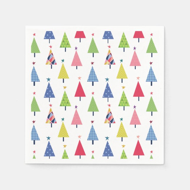 Servilleta De Papel Navidades modernos (Anverso)