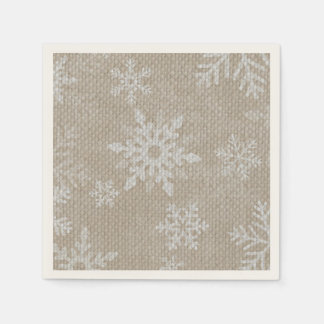 Servilleta De Papel Navidades Napkins Snowflake