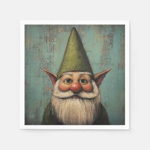 Servilleta De Papel Navidades Nisse - Arte tradicional de vacaciones n