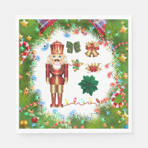 Servilleta De Papel Navidades Nutcrackers_GC - servilletas de papel