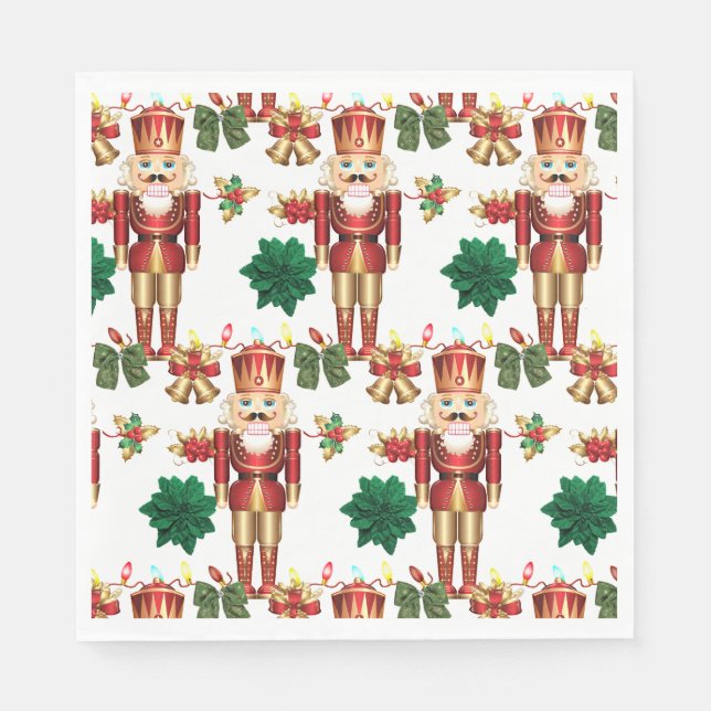 Servilleta De Papel Navidades Nutcrackers_GC - servilletas de papel (Anverso)