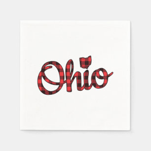 Servilleta De Papel Navidades Ohio Pride Buckeye St