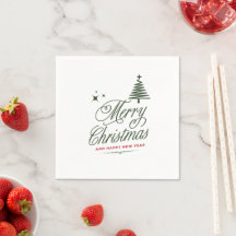 navidades papel Napkins