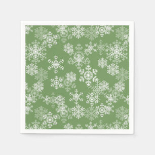 Servilleta De Papel Navidades Papel Napkins-Snowflakes