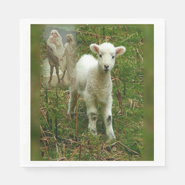 Servilleta De Papel Navidades Papeles servilletas, Feliz Navidad, Jesú (Anverso)