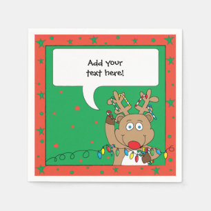 Servilleta De Papel Navidades personalizados Cocktail Napkins
