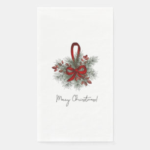 Servilleta De Papel Navidades Pine con el Ojo Rojo