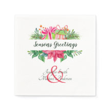 Navidades Poinsettia Parejas Fiesta Ampersand