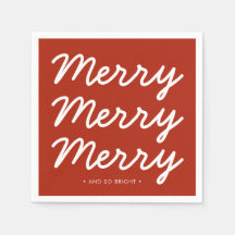 Navidades Red Merry Bright