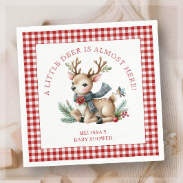 Servilleta De Papel Navidades Reindeer Baby Shower