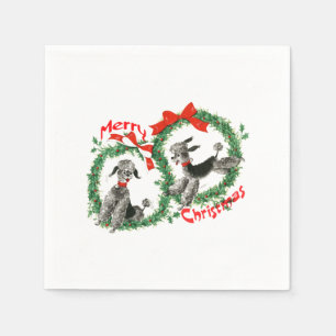 Servilleta De Papel Navidades retro adorables Personalizado de guirnal