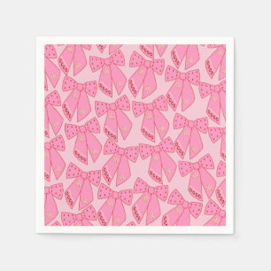 Servilleta De Papel Navidades rosados se inclina