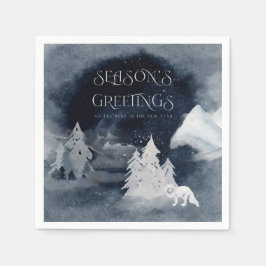 Servilleta De Papel Navidades rusos Fiesta de oficina corporativa mode