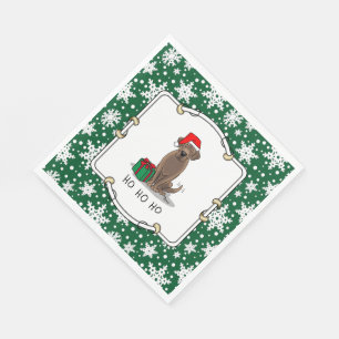 Servilleta De Papel Navidades Santa Chocolate Labrador Recupera curios