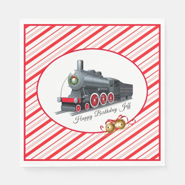 Servilleta De Papel Navidades/servilletas de papel de cumpleaños (Anverso)