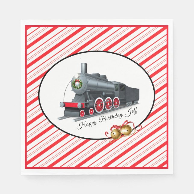 Servilleta De Papel Navidades/servilletas de papel de cumpleaños (Anverso)