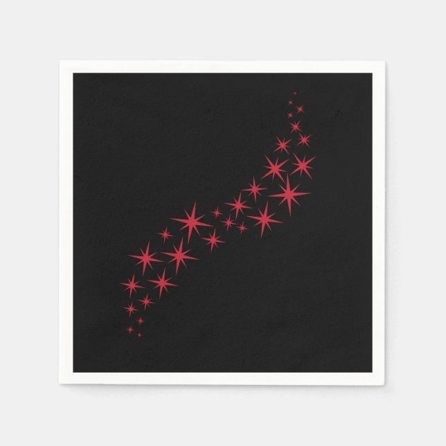 Servilleta De Papel Navidades Star Flourish Napkins (Anverso)