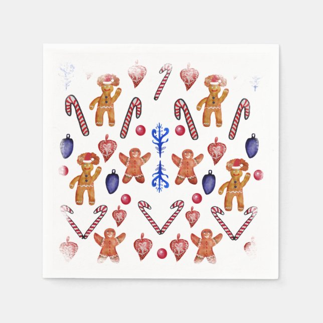 Servilleta De Papel Navidades Sweets (Anverso)