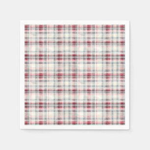 Servilleta De Papel Navidades Tartán Floral Design Series #24