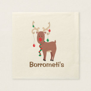 Servilleta De Papel Navidades tontos Cocktail Napkin