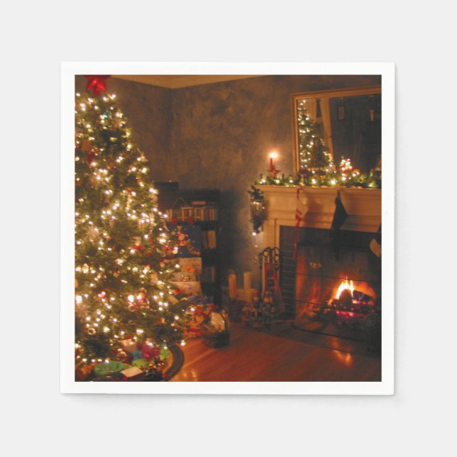Servilleta De Papel Navidades tradicionales (Anverso)
