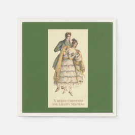 Servilleta De Papel Navidades victorianos con toallas de vacaciones an