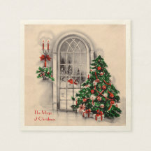 Navidades Windows Fiesta Napkins