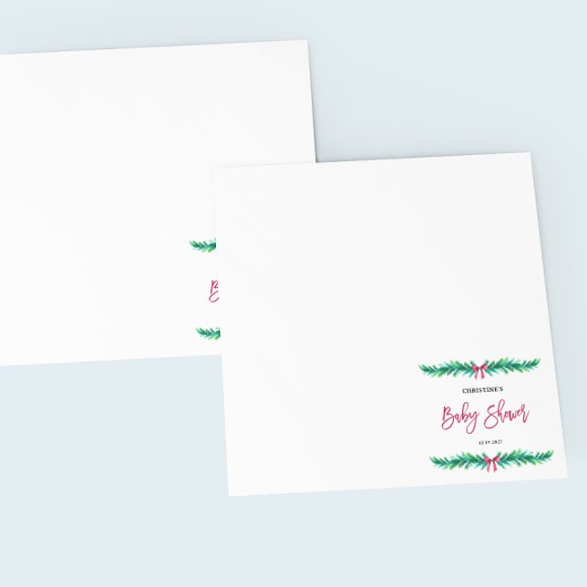 Servilleta De Papel Navidades Winter Baby Shower (Subido por el creador)