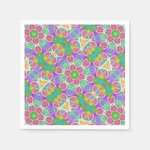 Servilleta De Papel Neblina florida