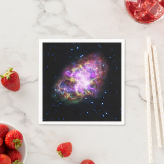Servilleta De Papel Nebulosa del Cangrejo Resto de Supernova Compuesto