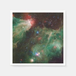 Servilleta De Papel Nebulosa Verde Cepheus B y C