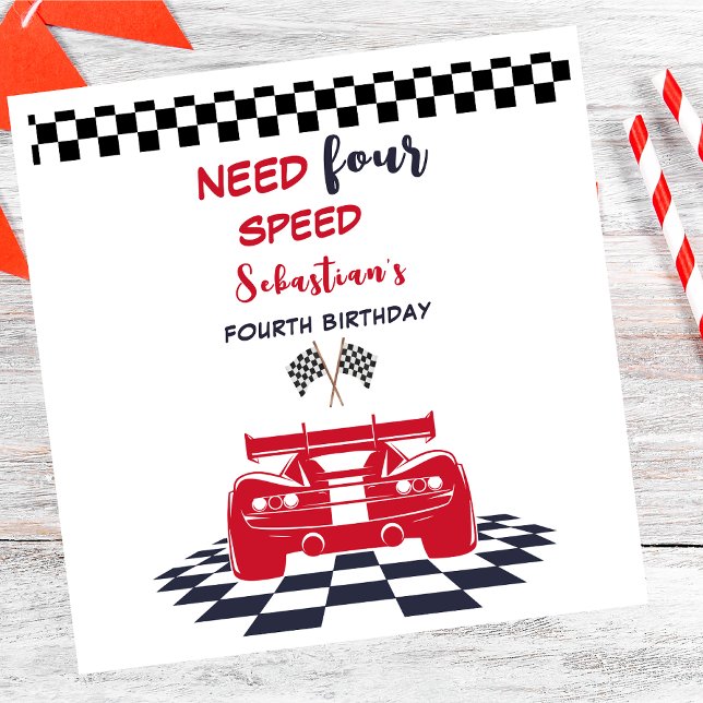 Servilleta De Papel Necesita cuatro niños de cuarto cumpleaños de velo (Subido por el creador)