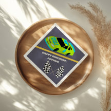 Necesito 4 Race Car Boys cuarto Fiesta de cumpleañ