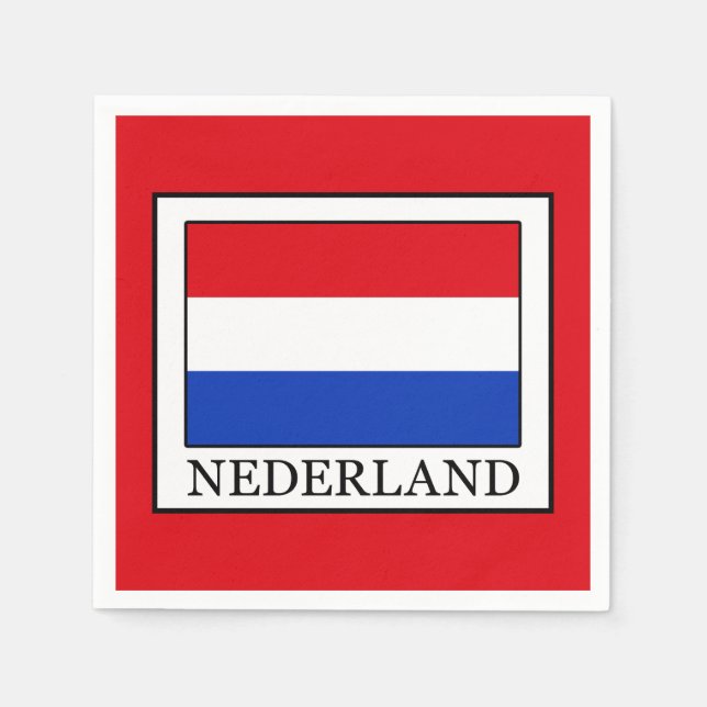 Servilleta De Papel Nederland (Anverso)