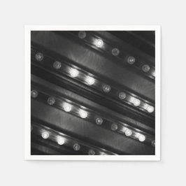 Servilleta De Papel Negro y blanco