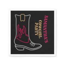 Neon Cowboy/ Cowgirl Boot Fiesta