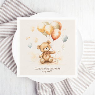 Servilleta De Papel Neutral del oso cortado
