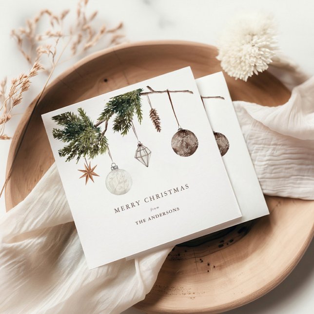 Servilleta De Papel Neutral Ornaments Christmas Party (Subido por el creador)