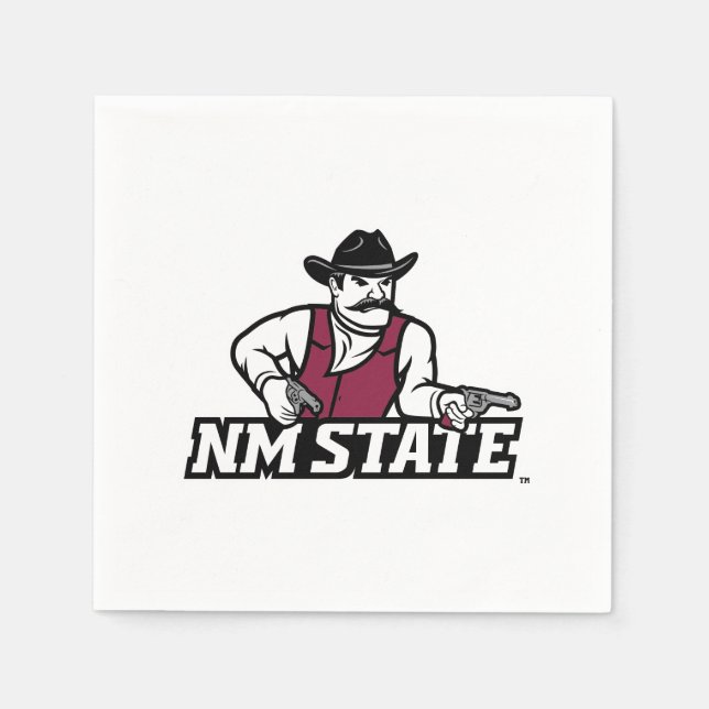 Servilleta De Papel New Mexico State Aggies (Anverso)